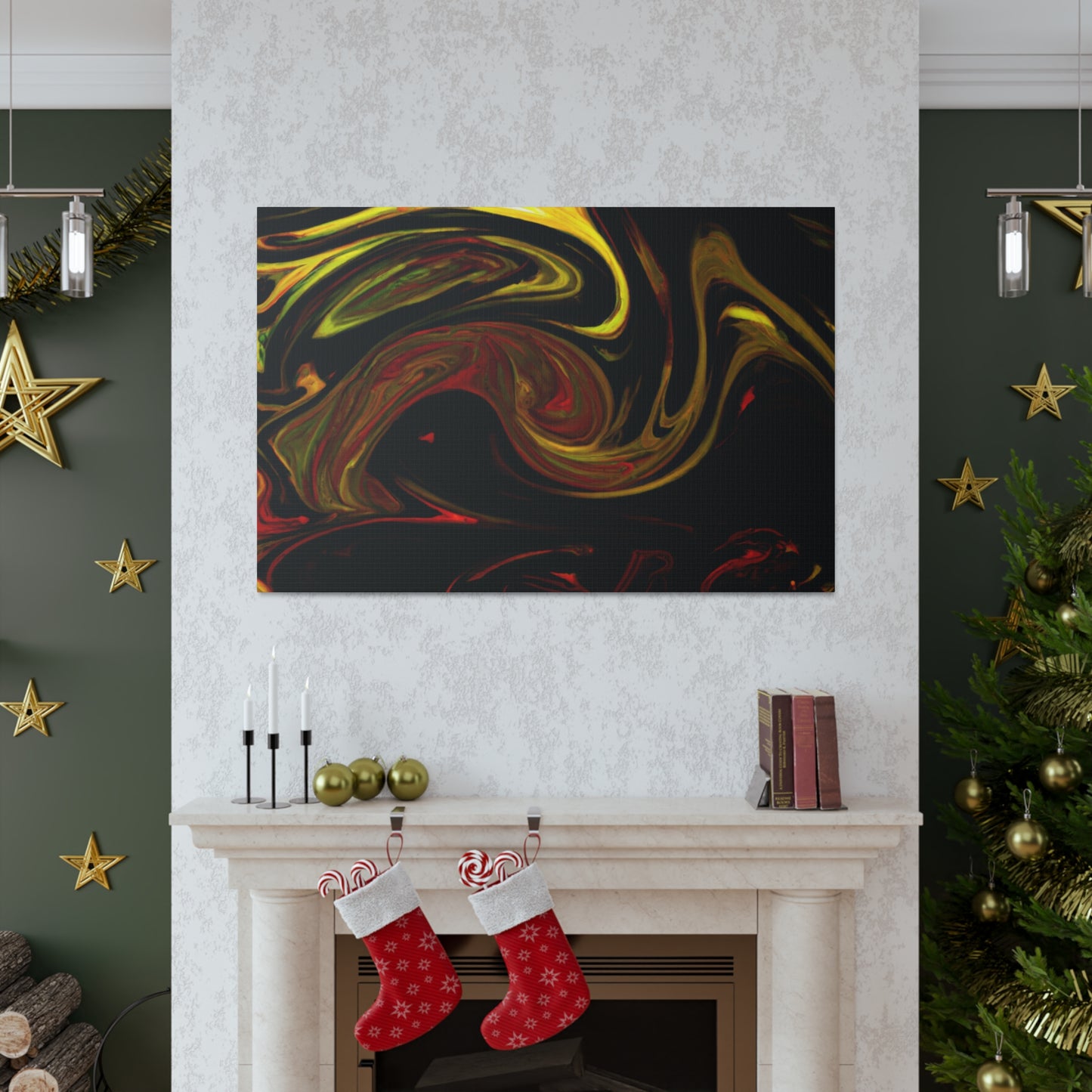 art

"Starry Nightscape" -Canvas