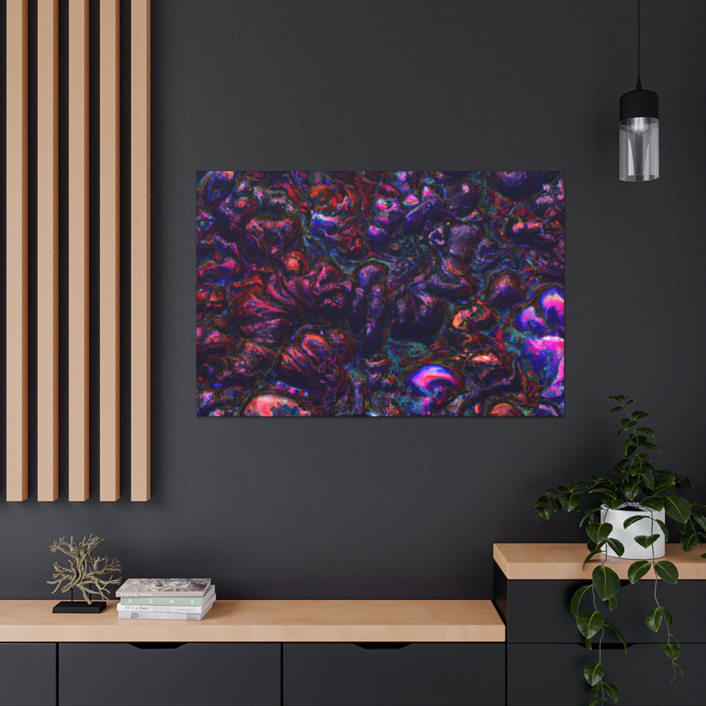 "Mural Motion: Revealing the Tales Canvas Holds" -Canvas