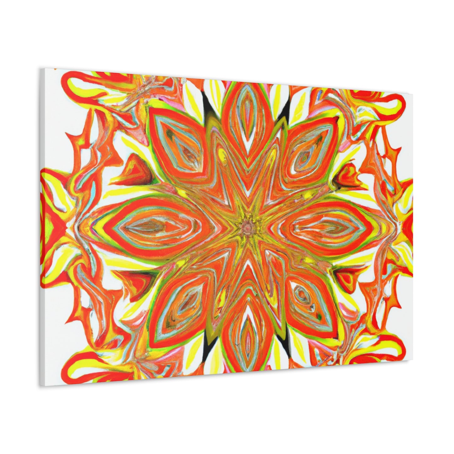 to a religious figure

Saintly Salutation -Canvas