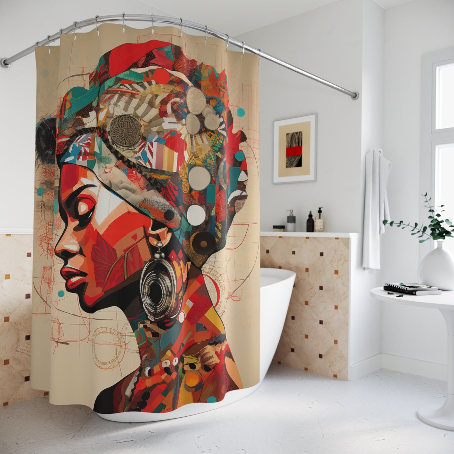 Polyester Shower Curtain