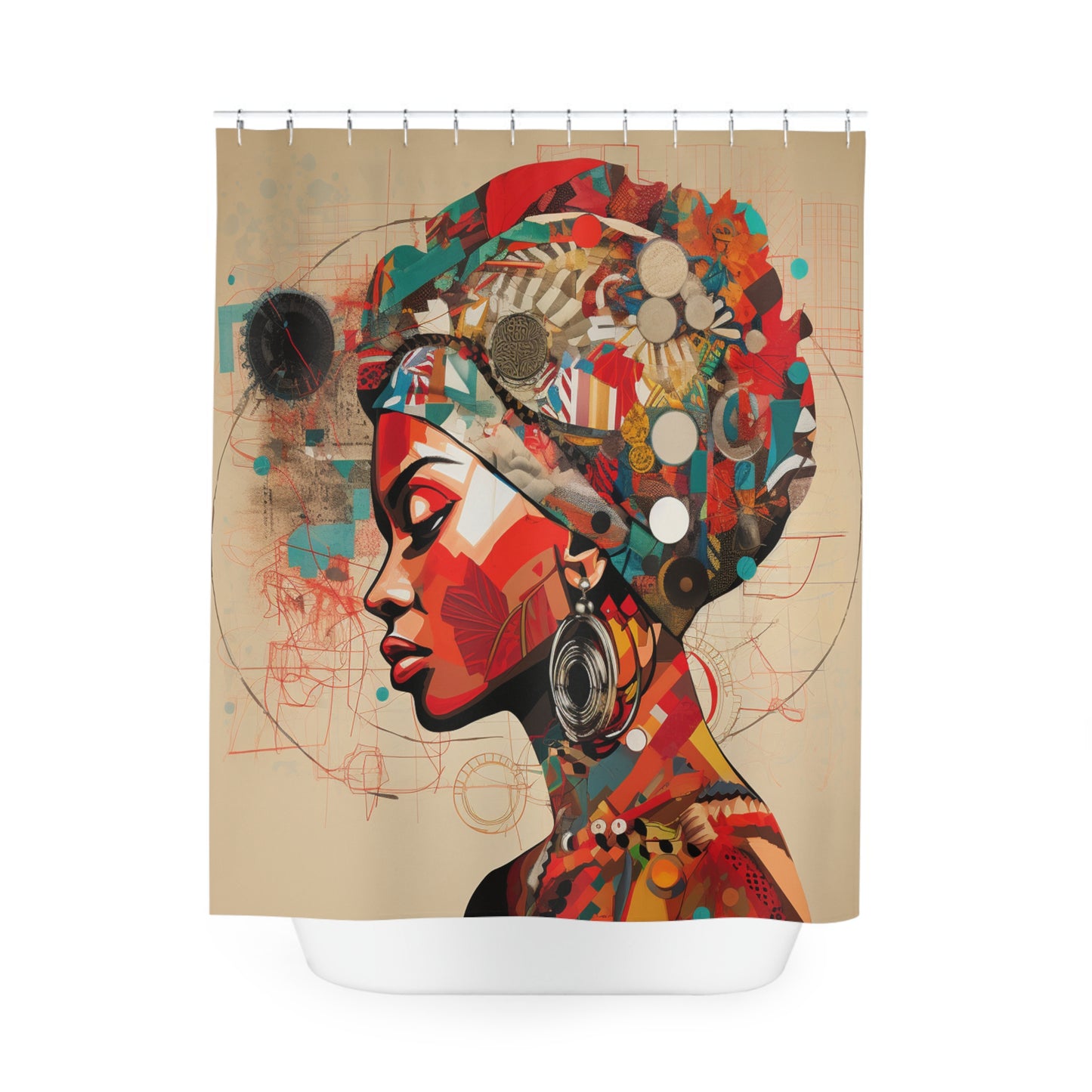 Polyester Shower Curtain