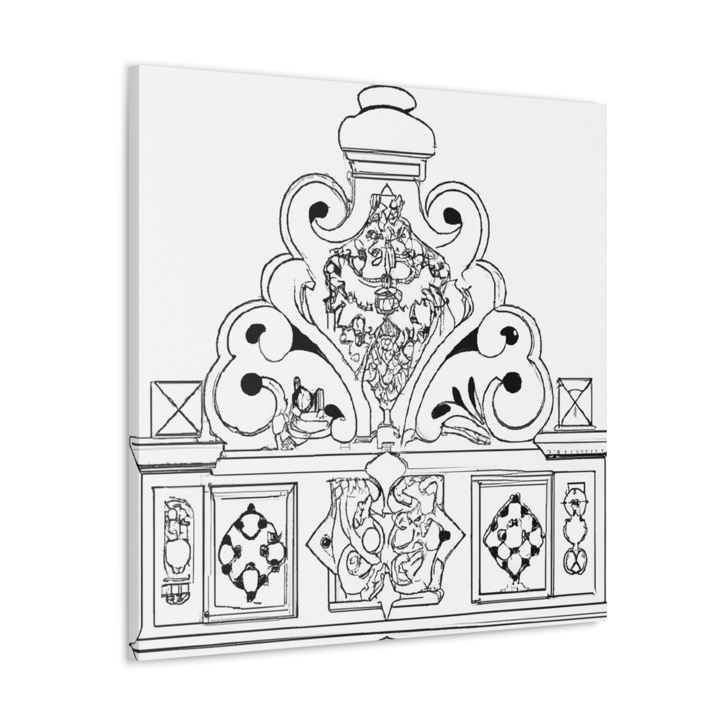 Moorish Majesty -Canvas