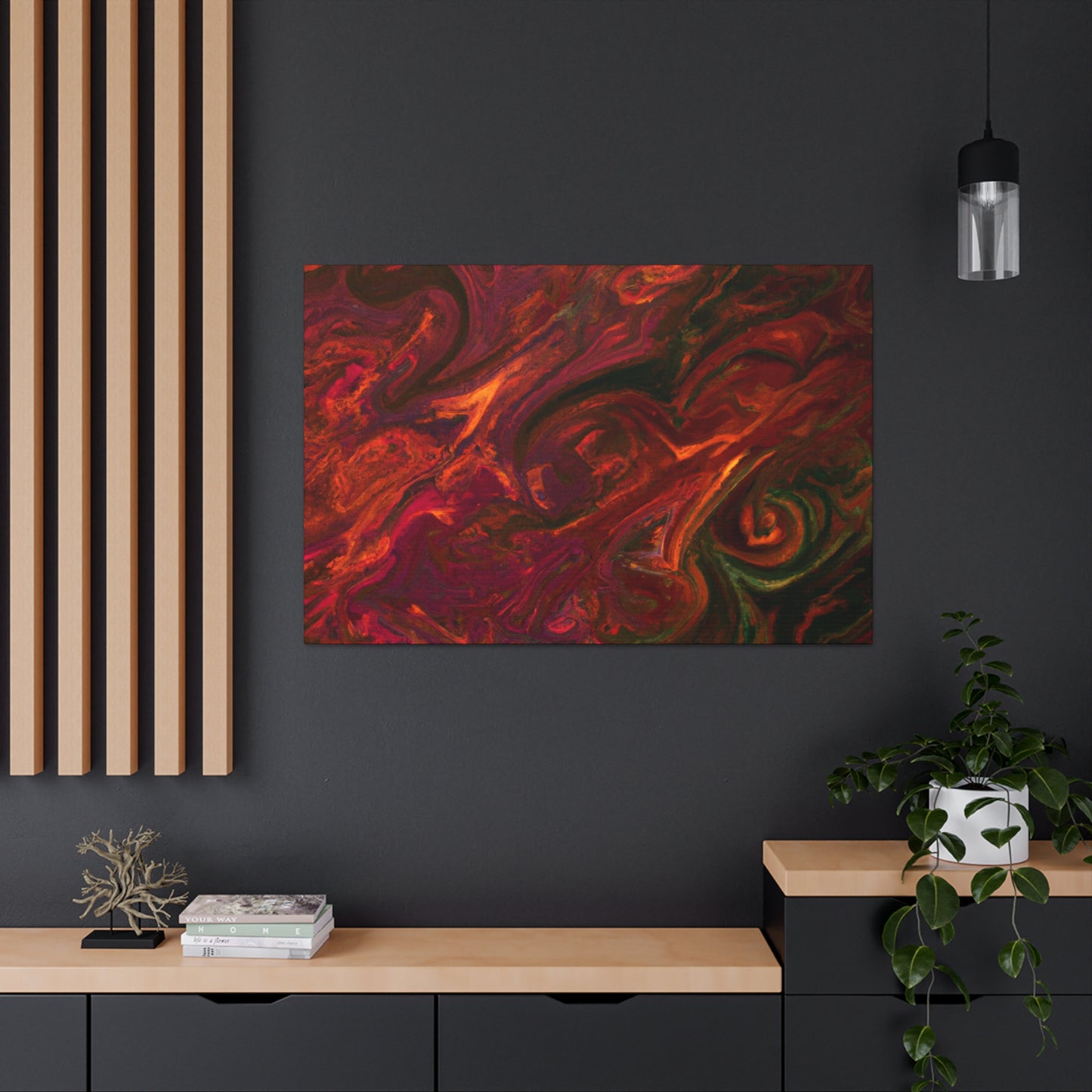 "The Canvas Cascade" -Canvas