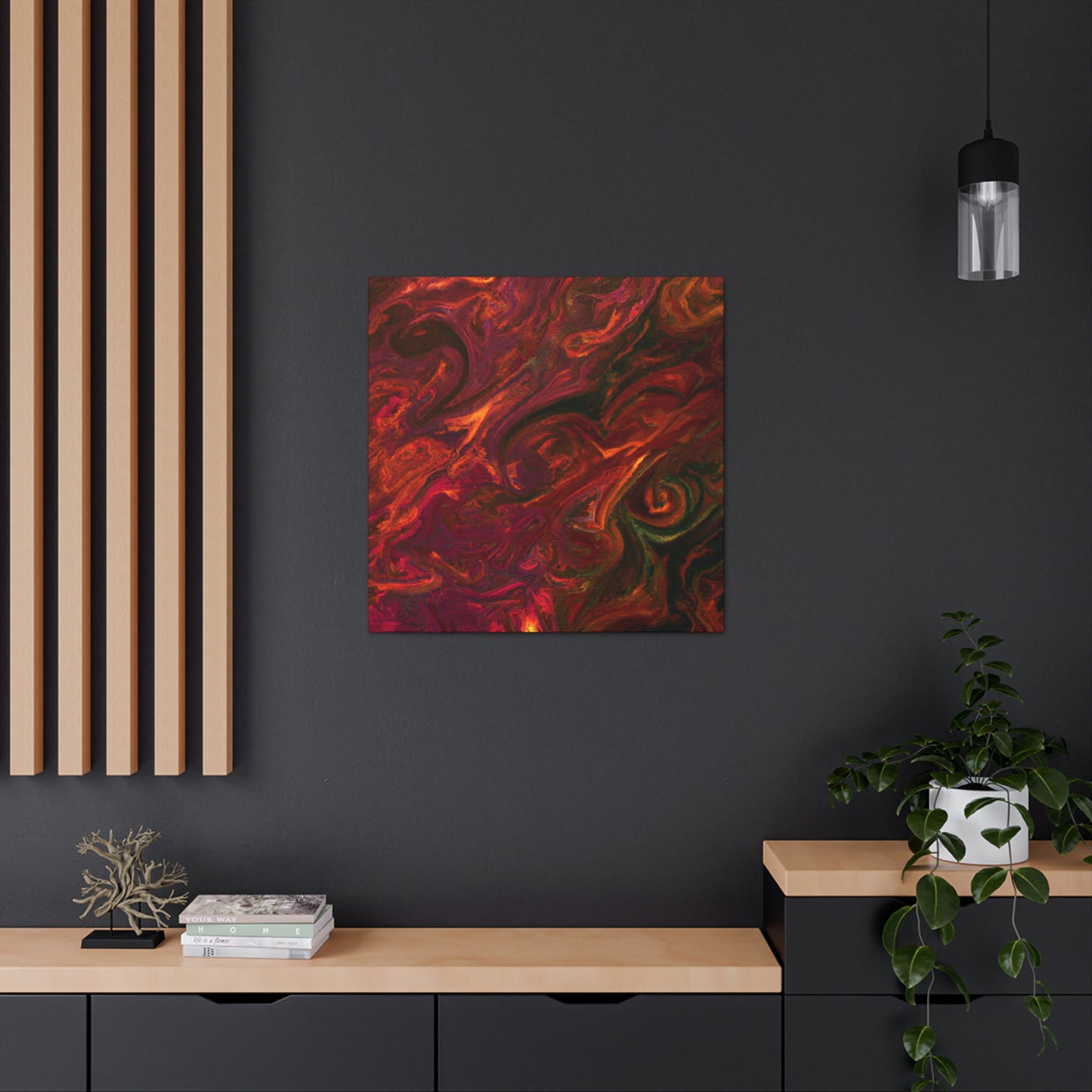 "The Canvas Cascade" -Canvas